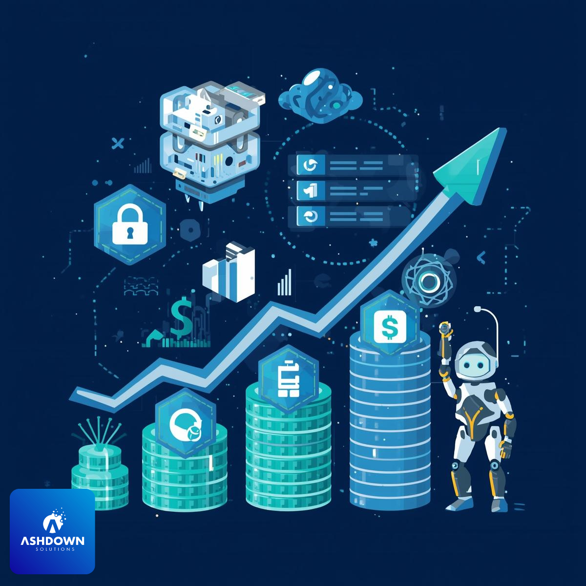 Graphic showing impact of action on income